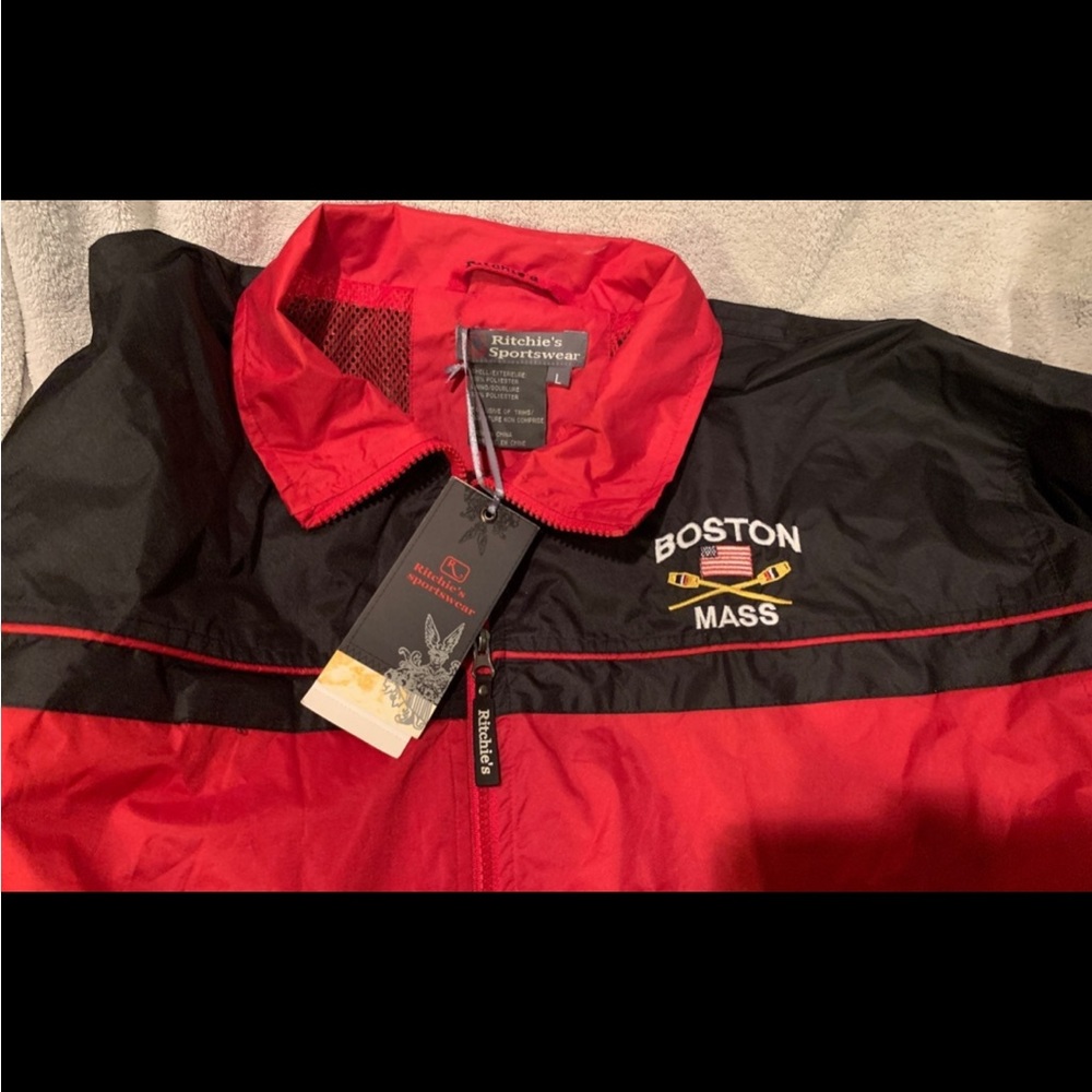 Boston Red Sox Mens Windbreaker